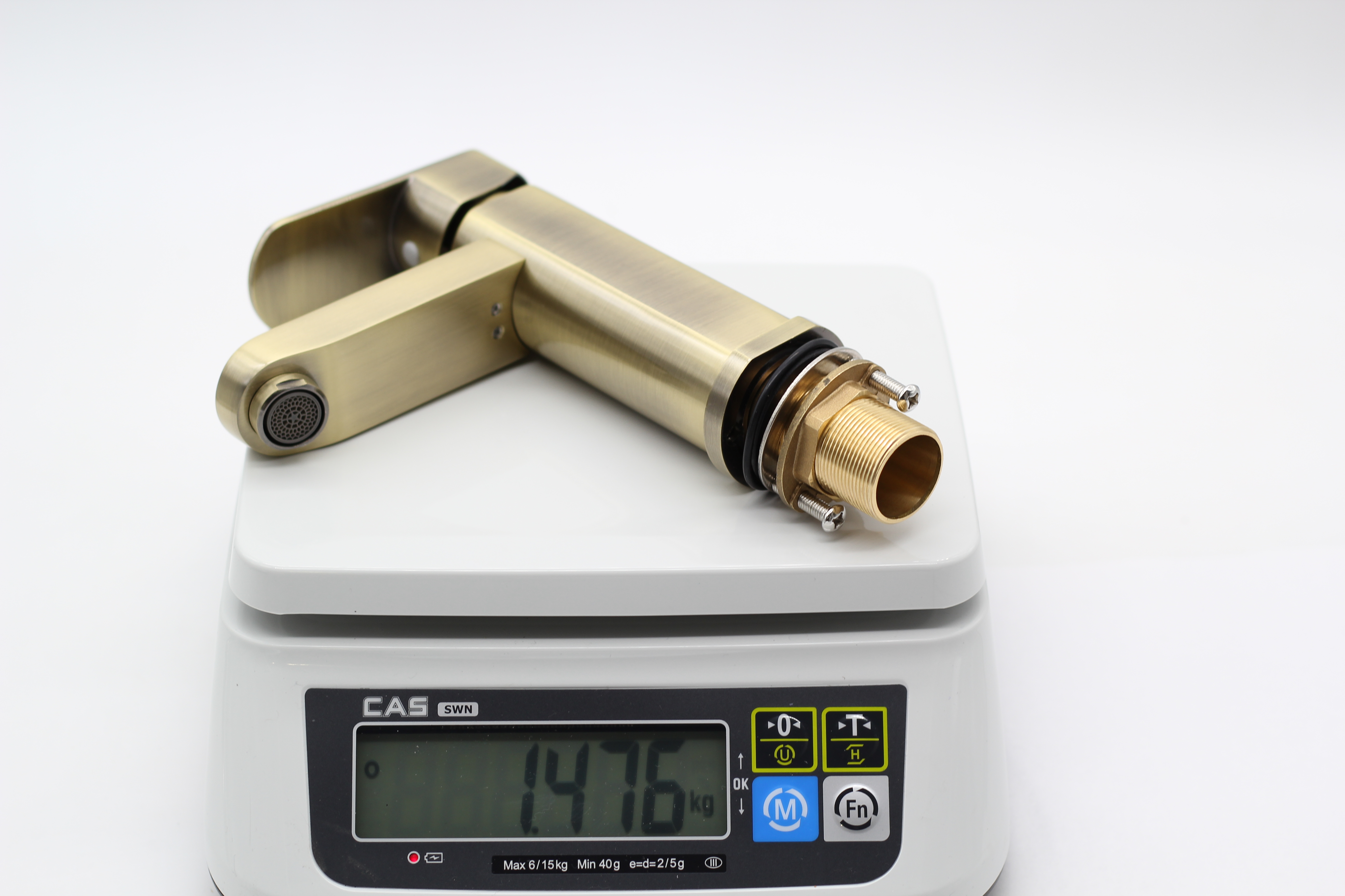 06011-D Смес. для умывальника (БРОНЗ) GANZER  (10/1шт) Л/К