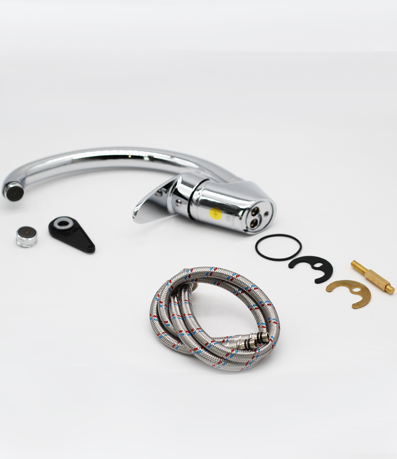 11023 Смеситель однорычажный для кухни "GANZER"  (10/1шт)