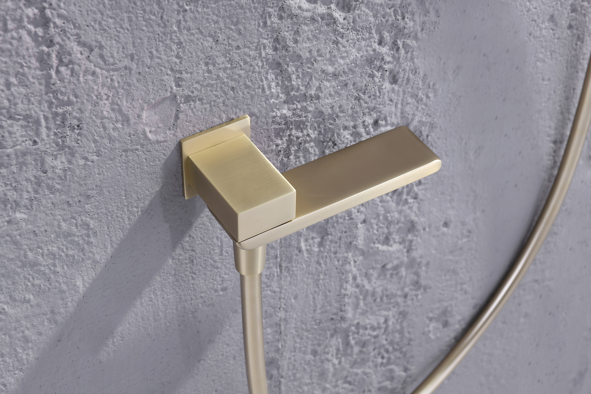 02165-S Смеситель встраиваемый для душа с 3-функ. (Мат. Золото) GANZER (6/1шт)