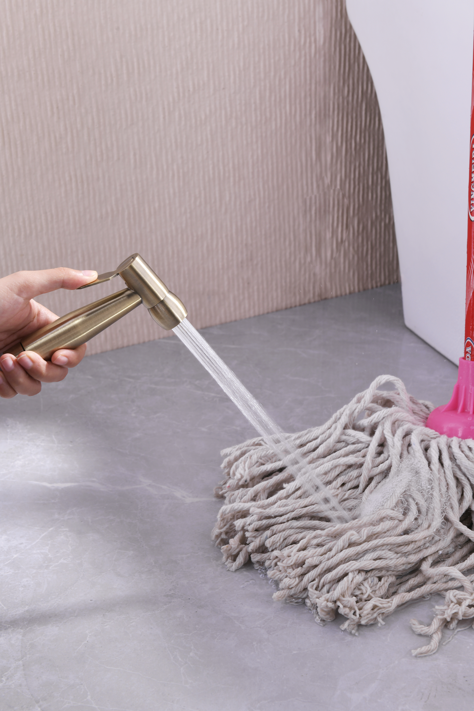 77157-D Смеситель встраиваемый с ГИГ. душом (БРОНЗА) GANZER (10/1шт)