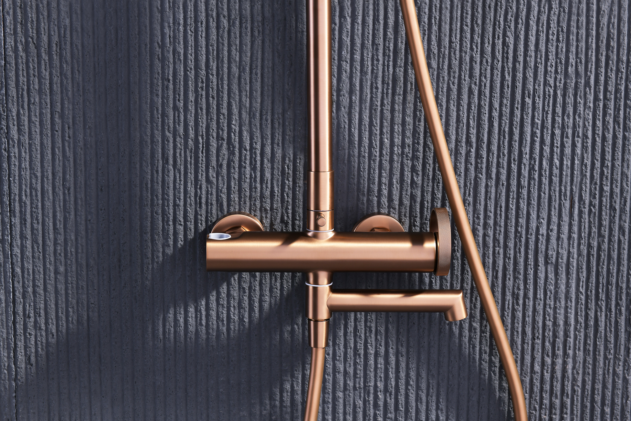 19162-R Душевая система (Роз. Золото) GANZER (5/1шт)