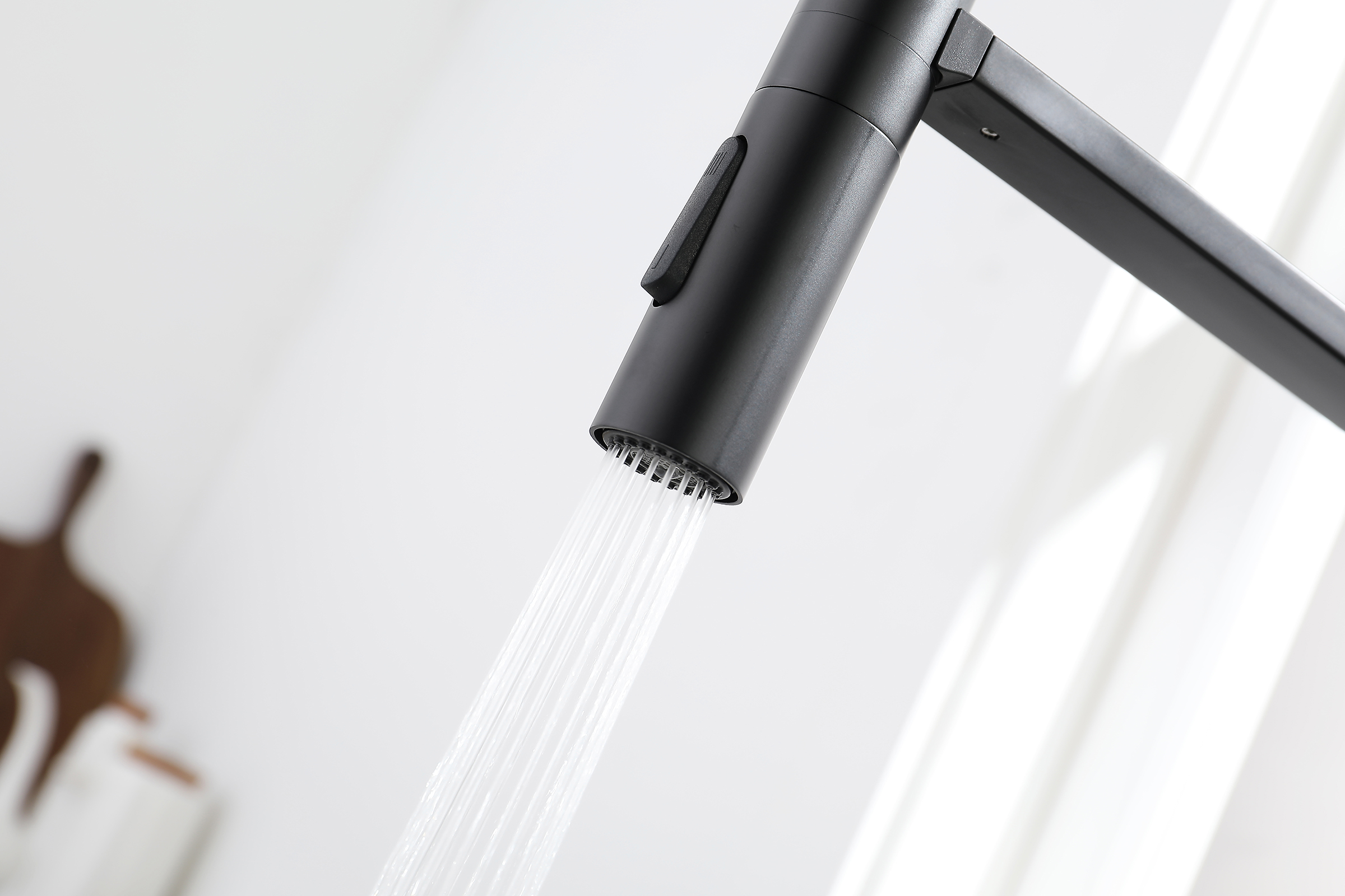 07126-C Смеситель для кухни с гиб. МАГНИТ. изливом (ЧЕР.+ЧЕР.) GANZER (10/1шт)