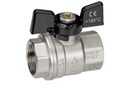 БТТ  Кран шаровый 1/2 г. г. (бабочка) (96/24шт)