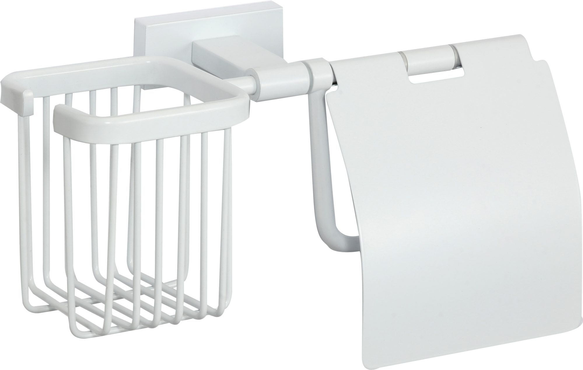 88031R-F Б/держатель+осв. правый (БЕЛЫЙ) GANZER (10/1шт)