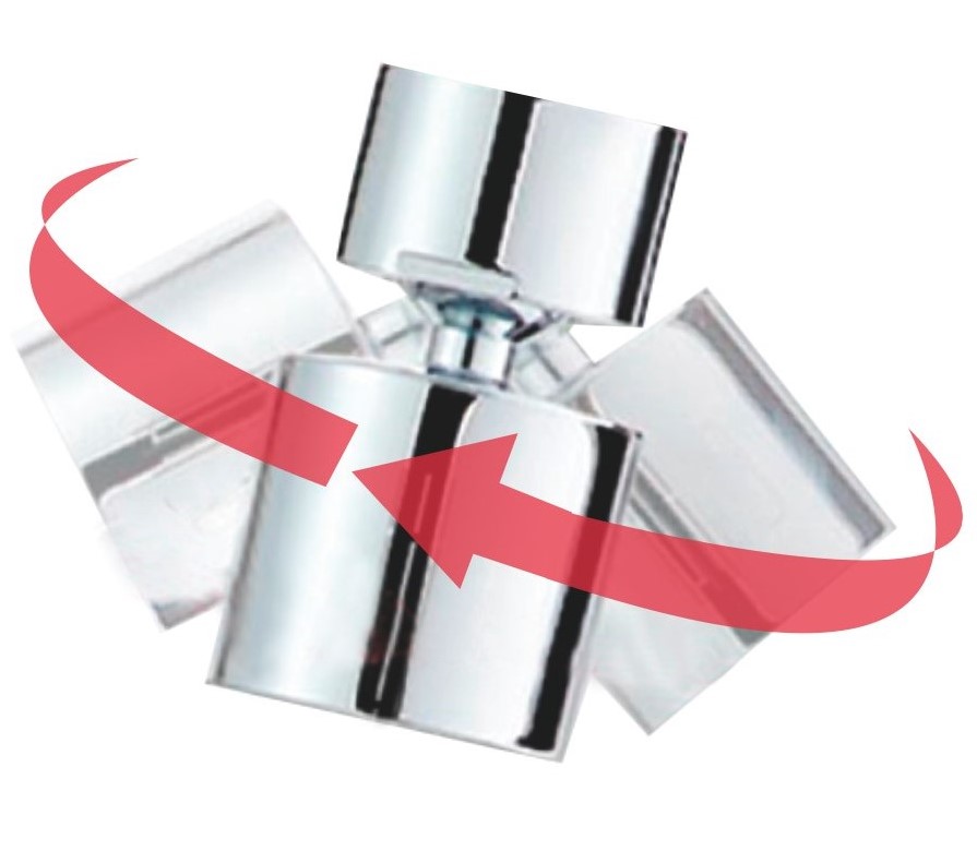 012-5 Аэратор универс. ШАРНИР. с 2-я функцями HANSEN (140/1шт)