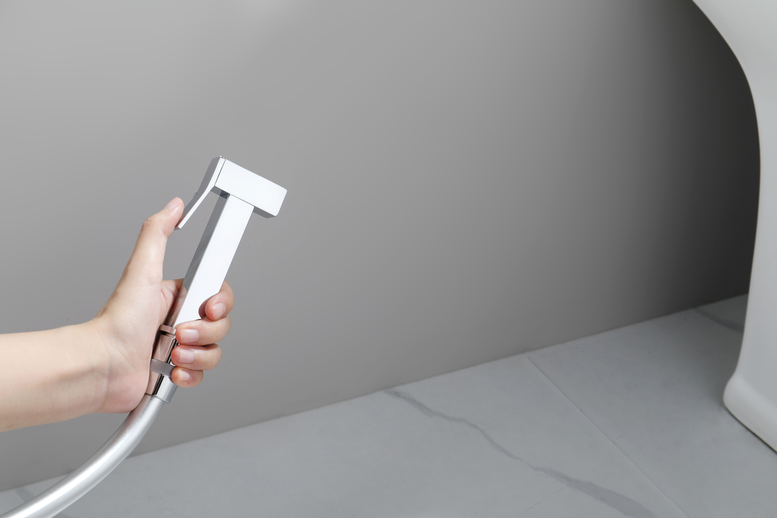 01157 Смеситель встраиваемый с ГИГ. душом (ХРОМ) GANZER (10/1шт)