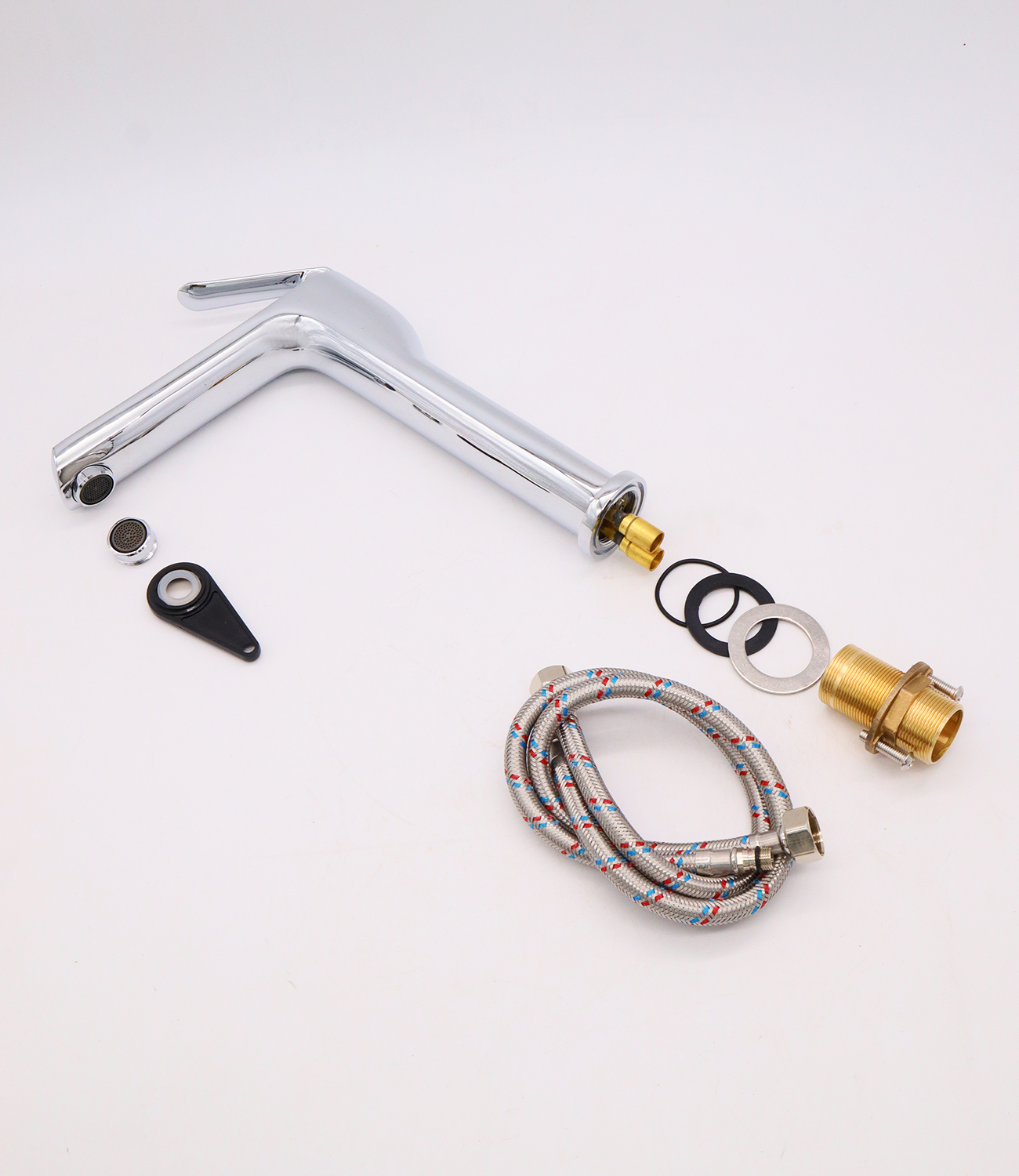 20012 Смеситель высокий для умывальника "GANZER"  (10/1шт) Л/К