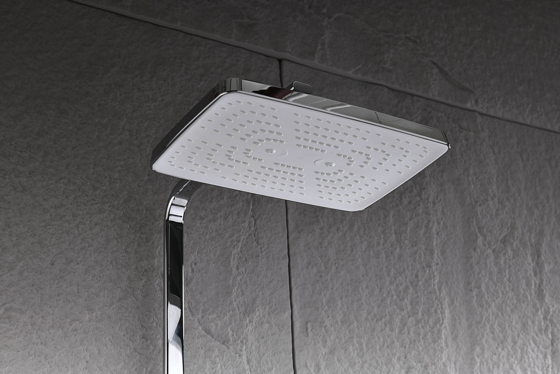 12071 Душевая система с термостатом (ХРОМ) GANZER (5/1шт)