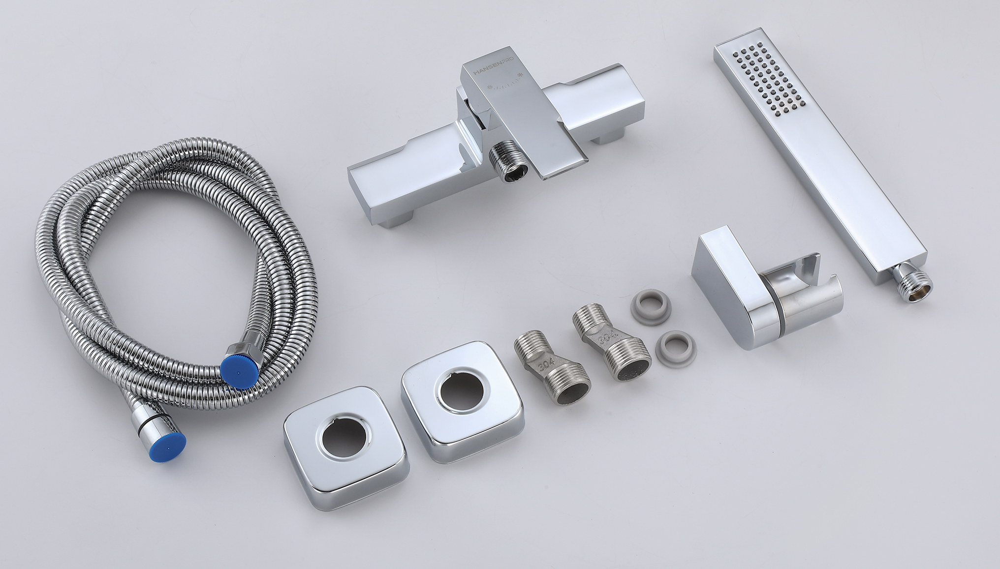 20095 Смеситель од. для душа (ХРОМ) HansenPRO (10/1шт)