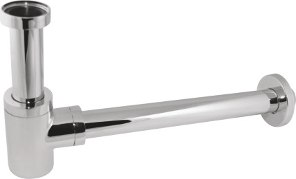 Сифон МЕТАЛЛ.  (короткий)  GANZER  (20/1шт)