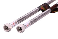 Газовая подводка сильфон.  1/2" 30см. Г.Г. (ВЕКА)