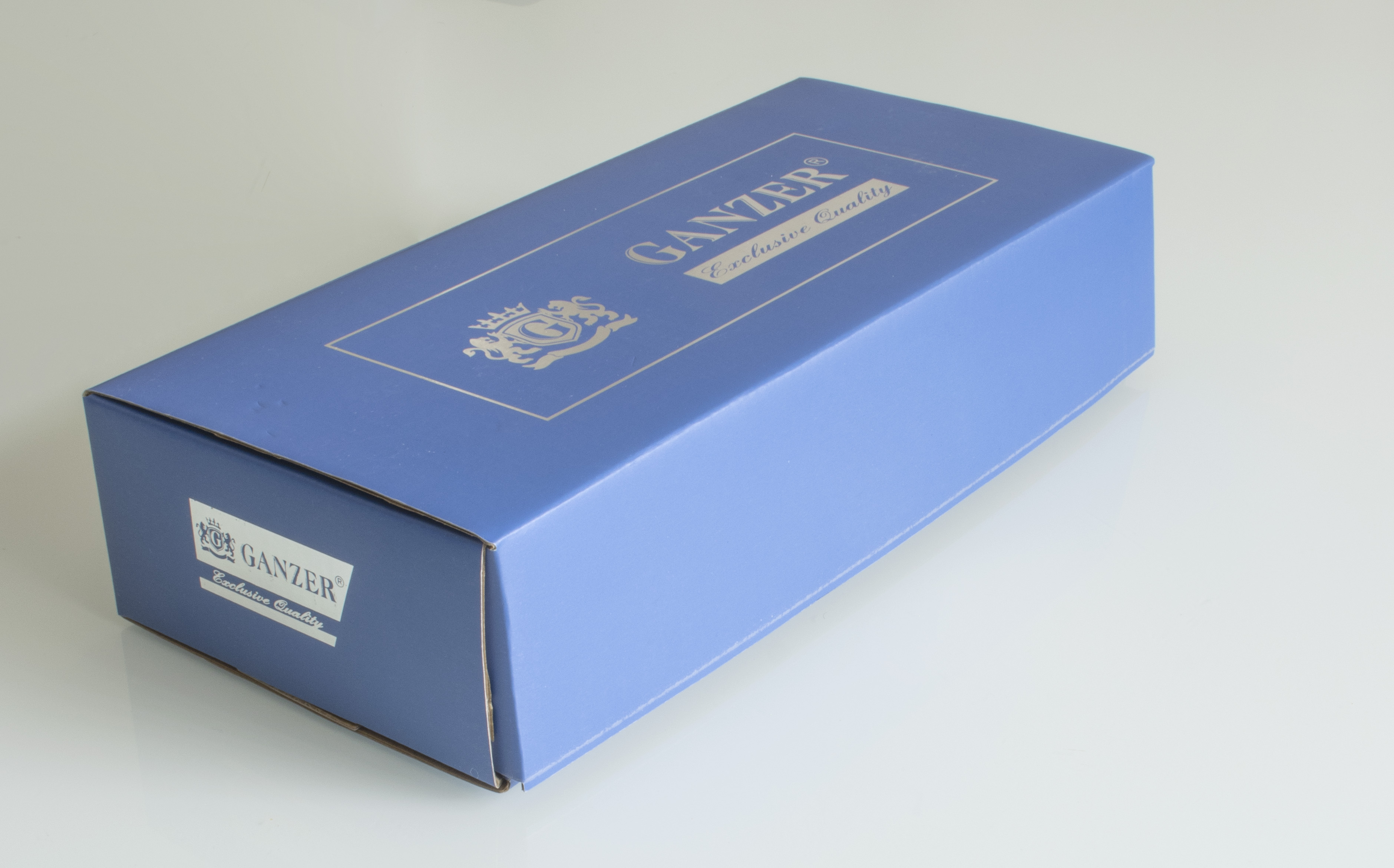 Сифон МЕТАЛЛ.  КВАД.  (МАТ. ЗОЛОТО)  GANZER  (20/1шт)