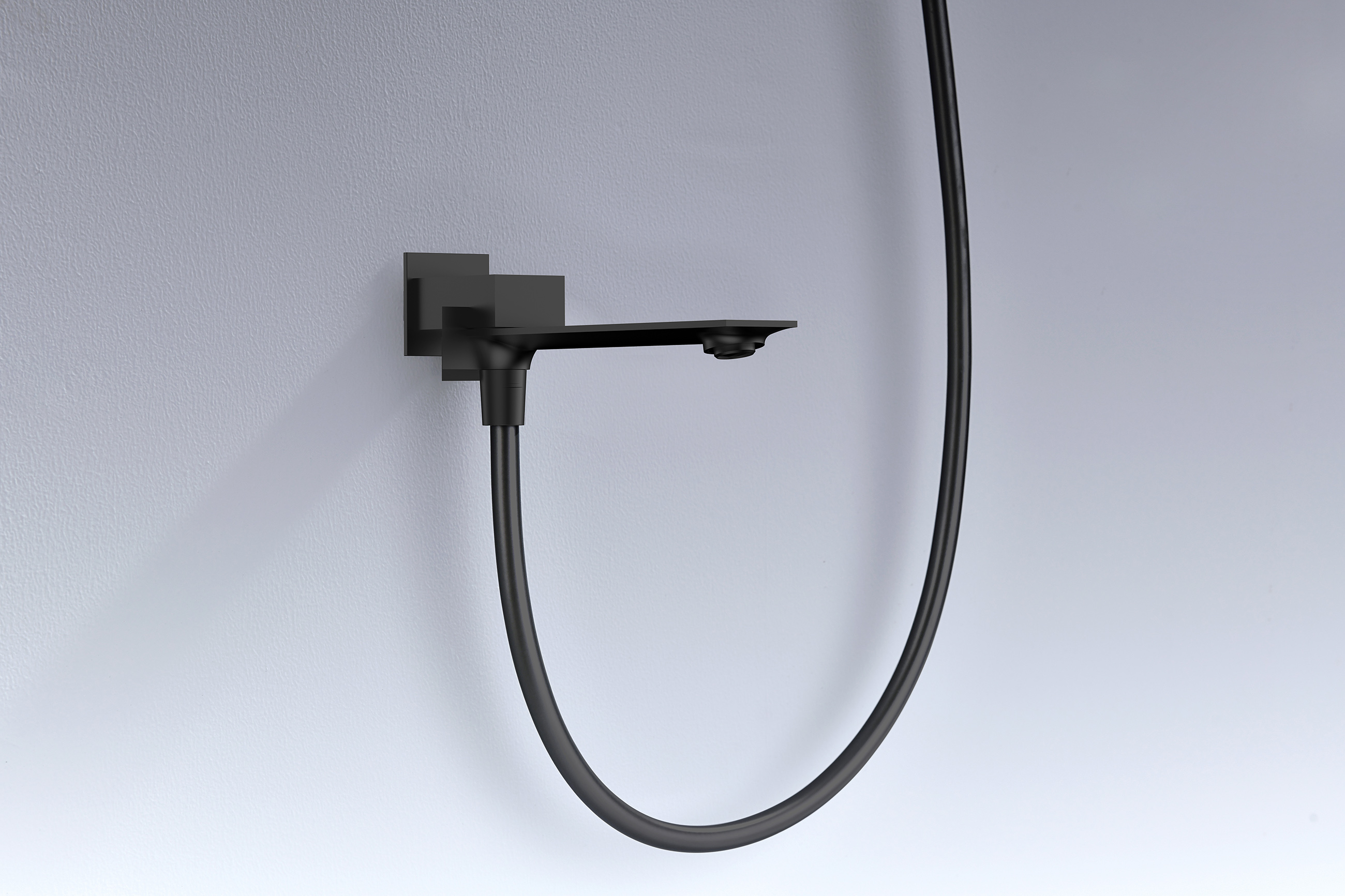 05165-C Смеситель встраиваемый для душа с 3-функ. (ЧЕРНЫЙ) GANZER (6/1шт)