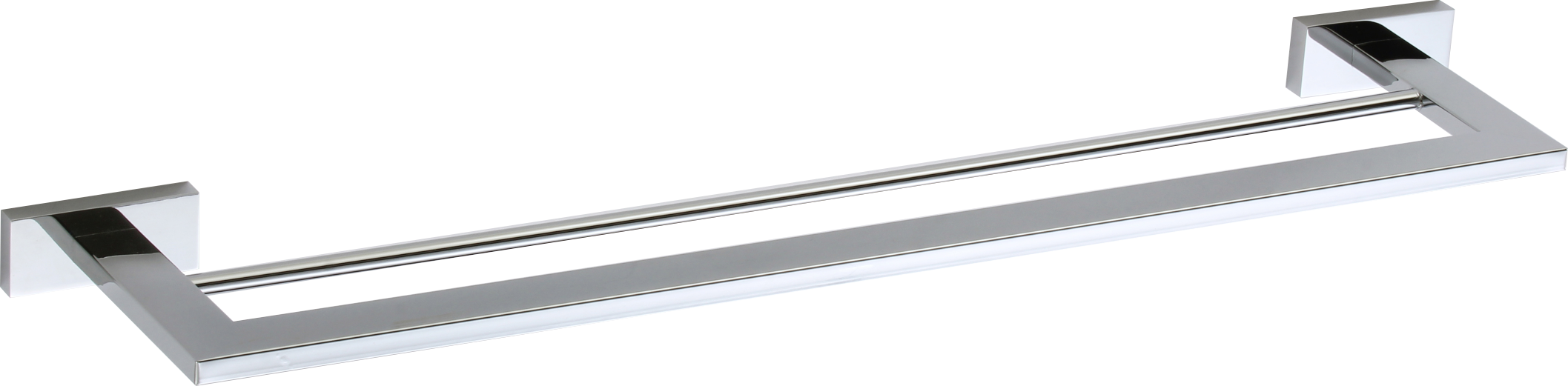 88071 Держатель 2-ой для полотенца 55 см. (ХРОМ) GANZER (10/1шт)