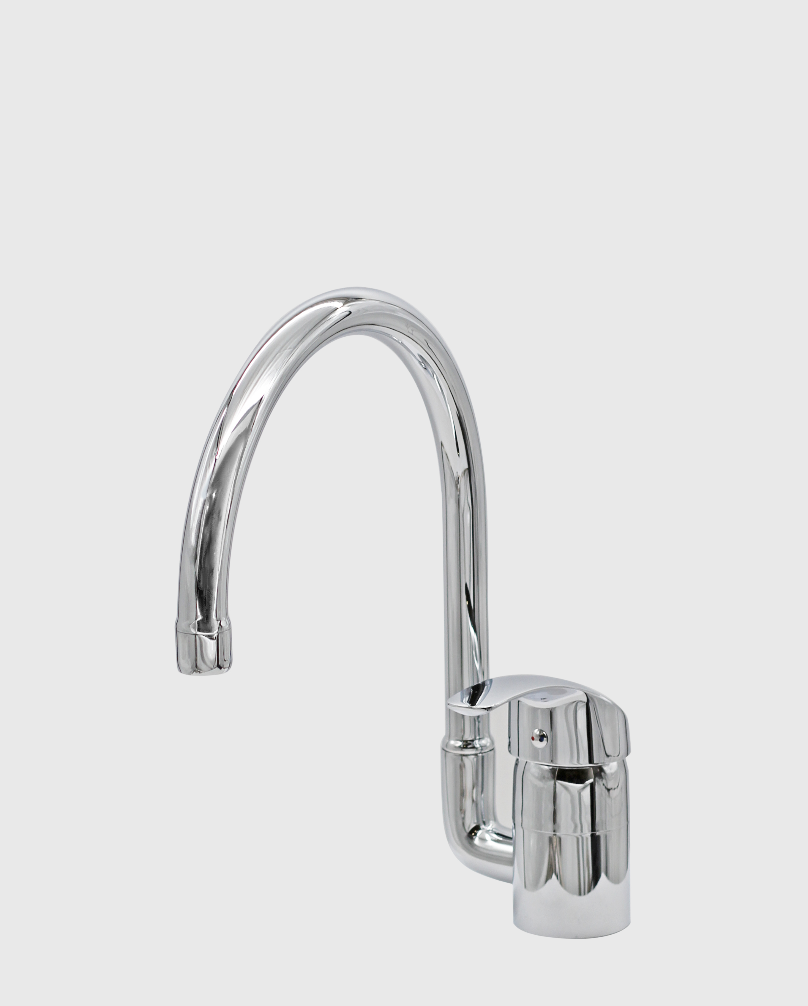 03021 Смеситель однорычажный для кухни "GANZER"  (8/1шт) Л/К