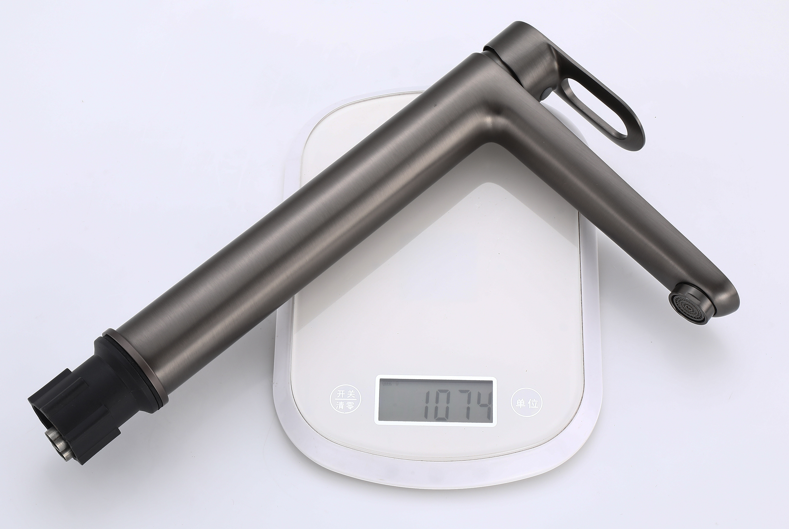 11018-P Смеситель од. для раковины-чаши (ГРАФИТ) HANSEN (10/1шт)