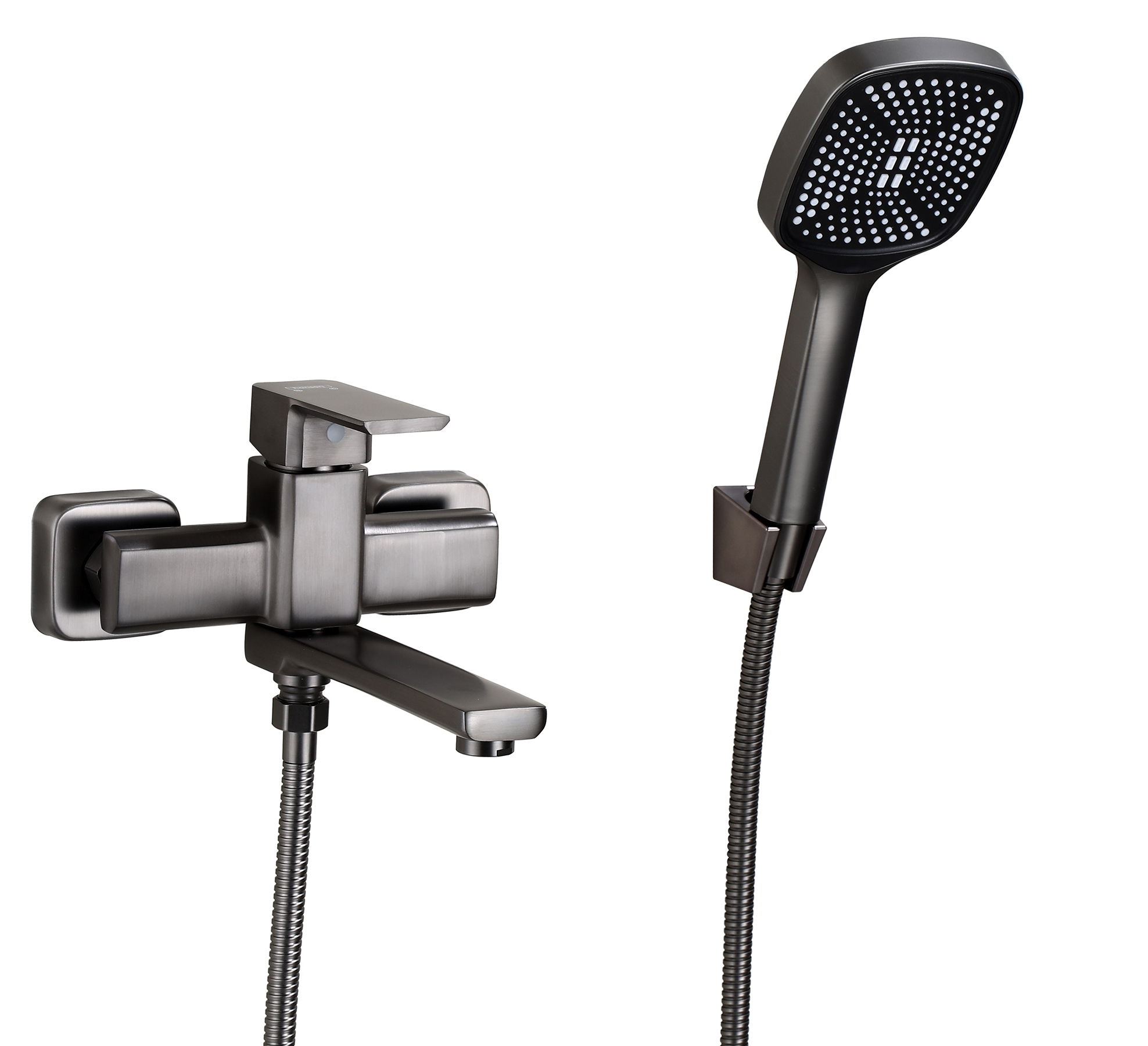 30010-P Смеситель для ванны (ГРАФИТ) HANSEN  (10/1шт)