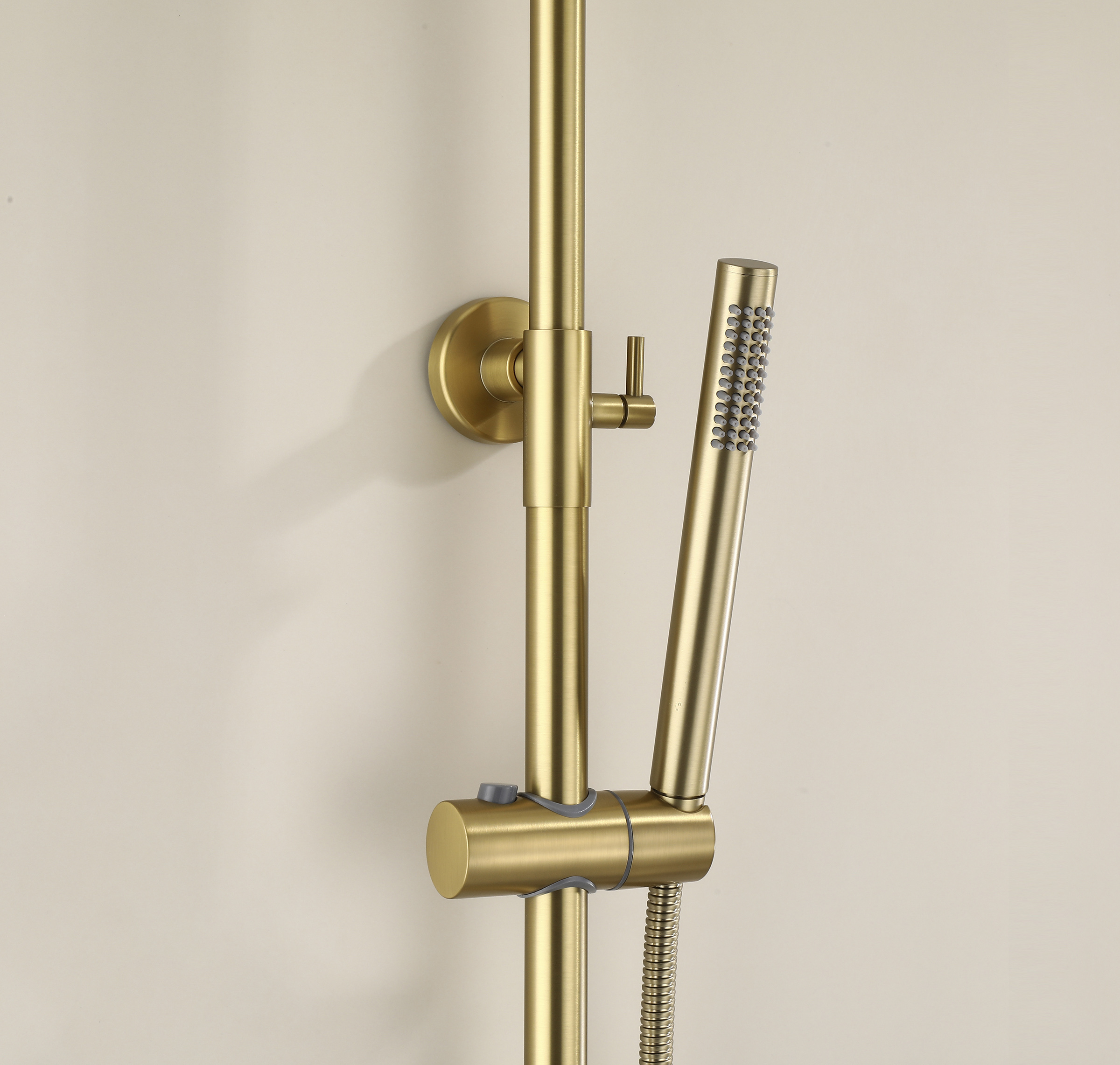 33098-D Однорукий душевой релинг (Мат. Золото)  HansenPRO  (5/1шт)