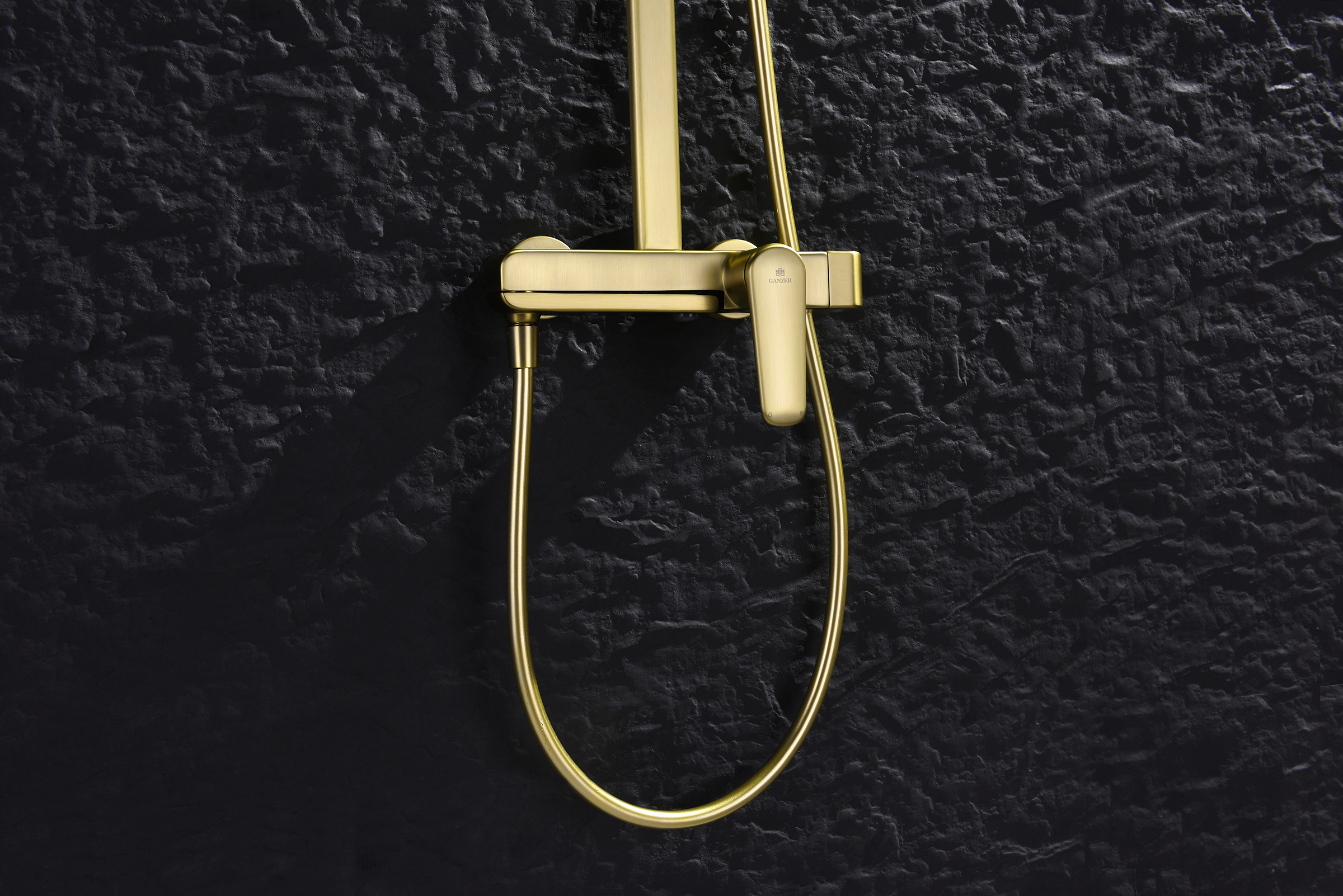 02162-S Душевая система (Мат. Золото) GANZER (5/1шт)