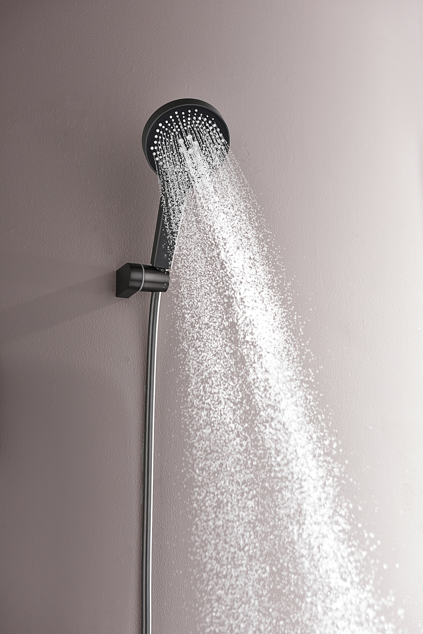 06165-Q Смеситель встраиваемый для душа с 3-функ. (ГРАФИТ) GANZER (6/1шт)