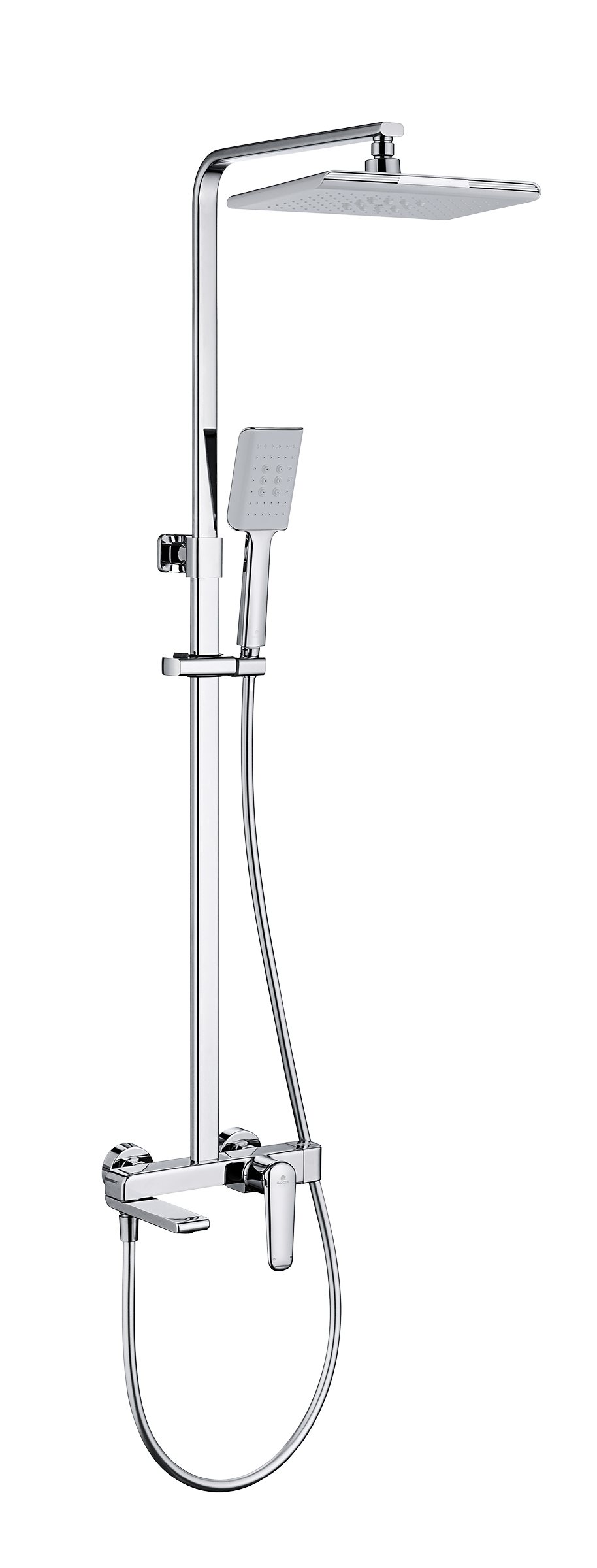 02162 Душевая система (ХРОМ) GANZER (5/1шт)