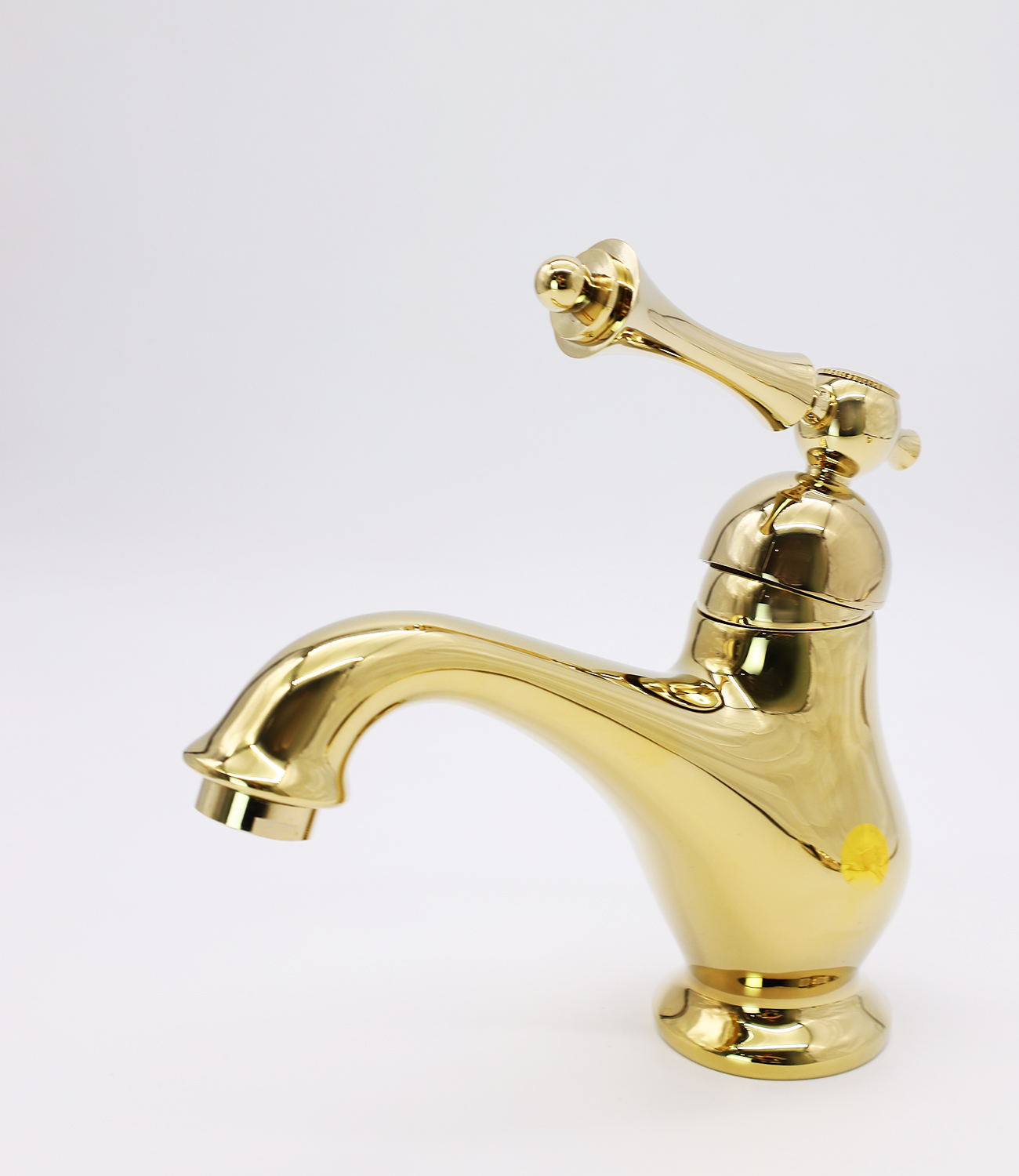 77051-E Смеситель для умыв. с гиг. под. (ЗОЛОТО)