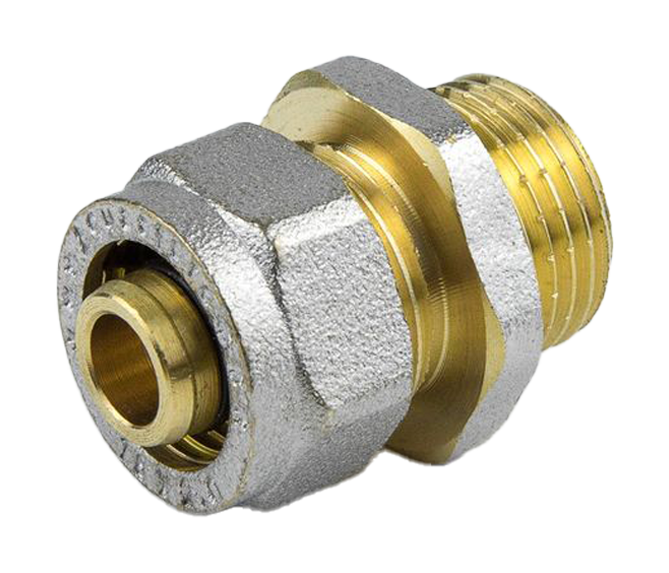 Патрубок М/П 16 * 1/2  Ц-Ш   АТМ  (250/10шт)