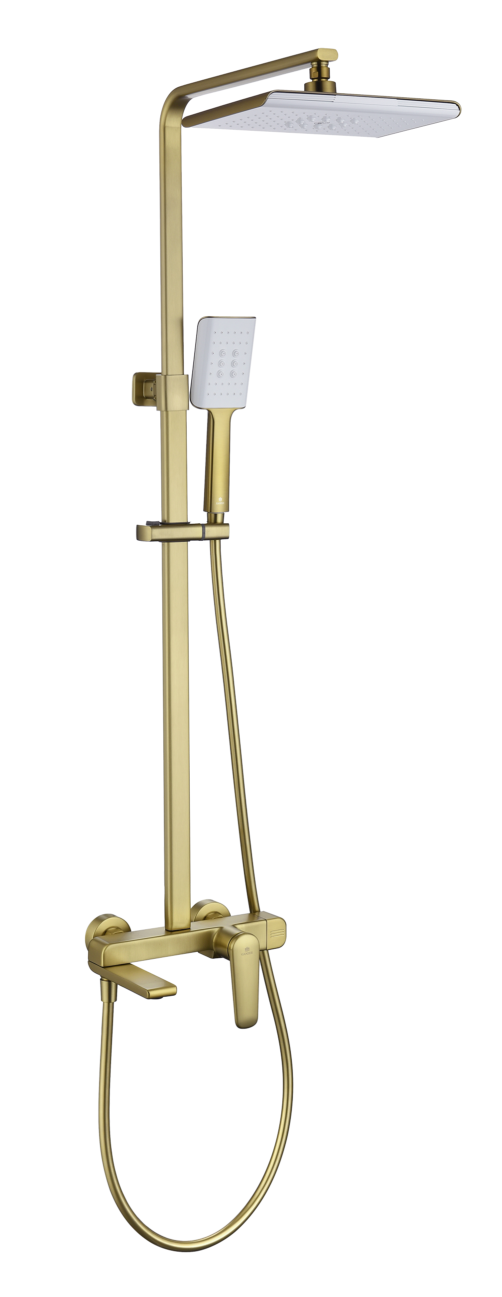 02162-S Душевая система (Мат. Золото) GANZER (5/1шт)