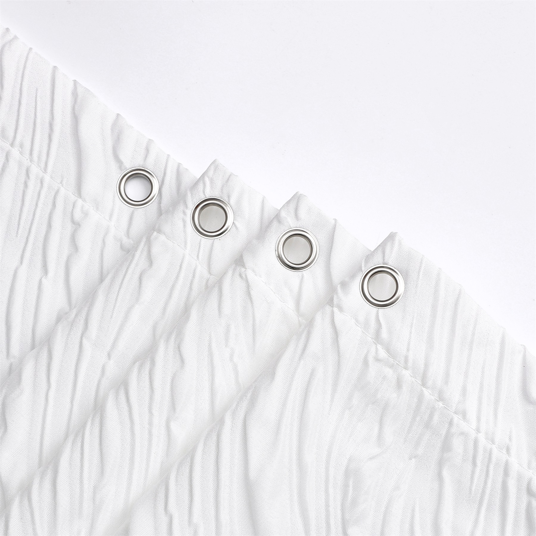 Штора для ванной комнаты (ДВУХСЛОЙНАЯ) 180*200 (бел.,крас.) GANZER  (20/1шт)