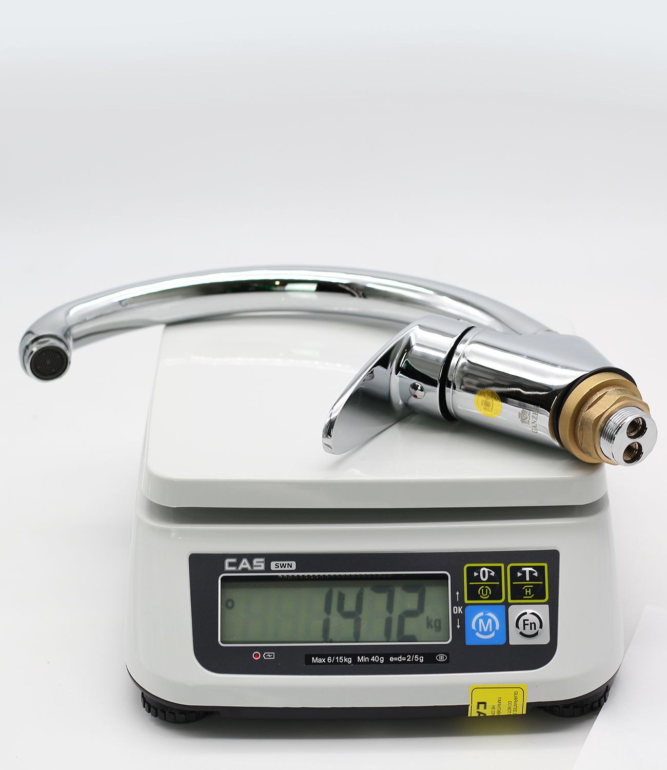 11021 Смеситель однорычажный для кухни  "GANZER"  (10/1шт)