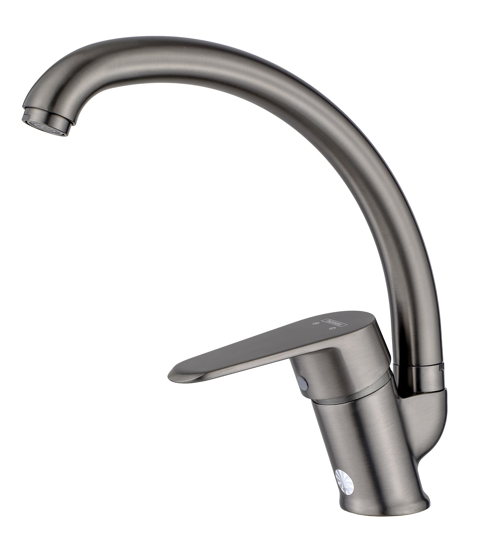 59023-P Смеситель для кухни (ГРАФИТ) HANSEN  (10/1шт)