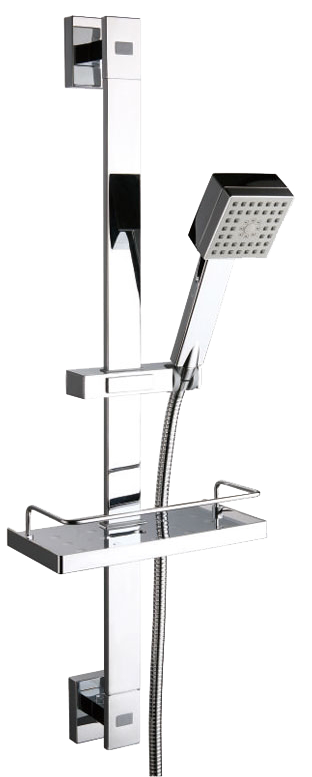 Стойка для душа GANZER ПЛАСT(синий) квадрат.  (10/1шт)