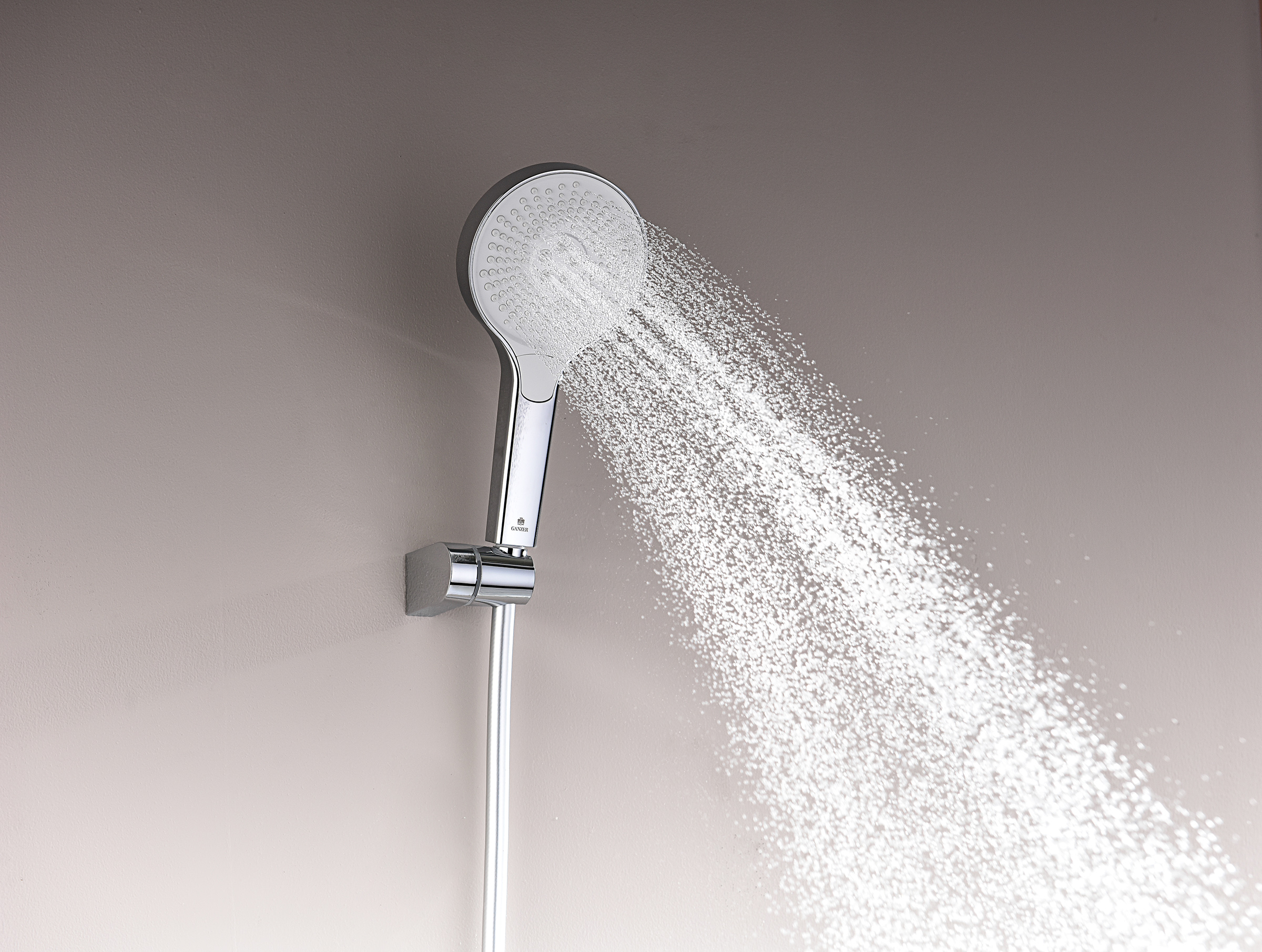 06165 Смеситель встраиваемый для душа с 3-функ. (ХРОМ) GANZER (6/1шт)