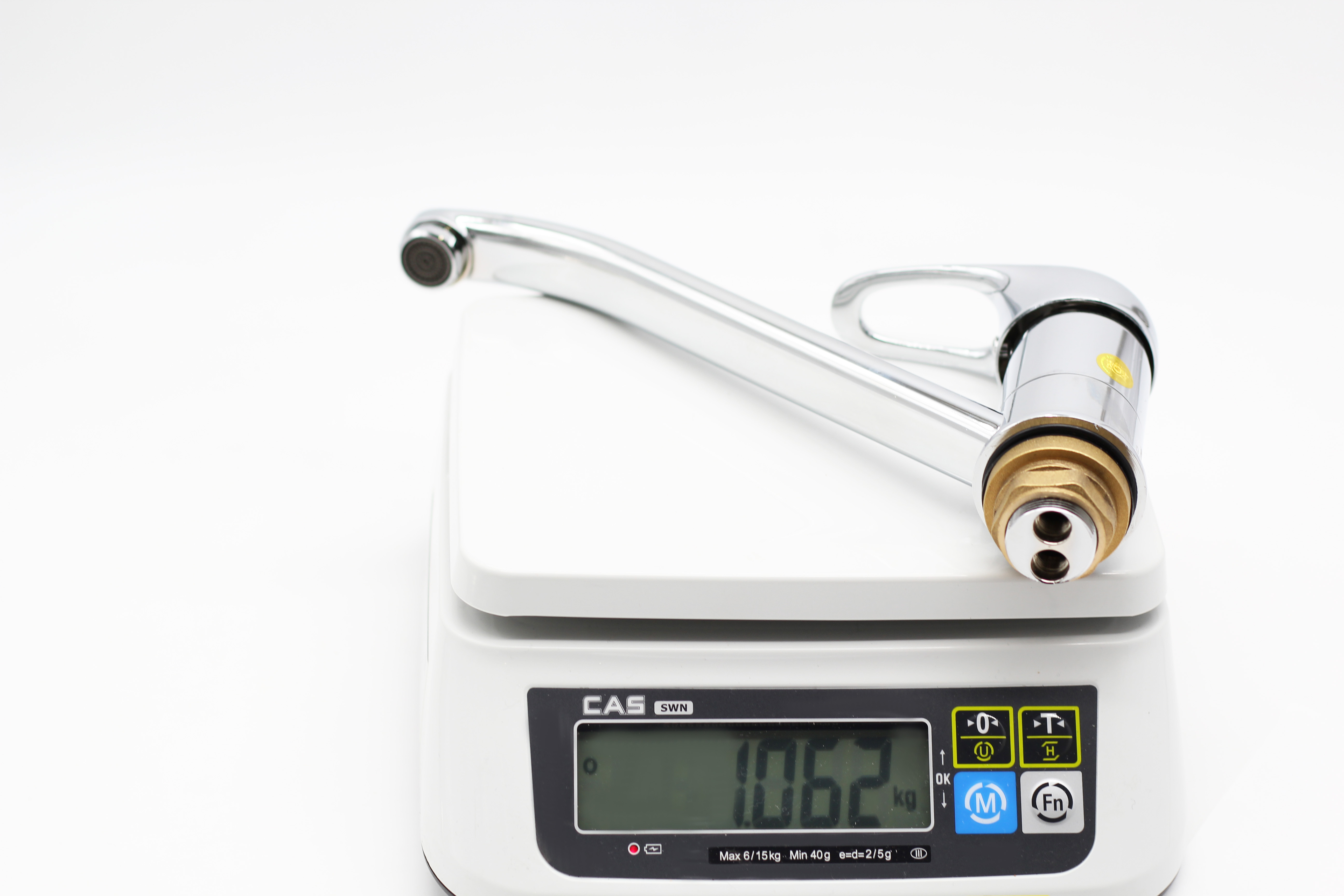 08022 Смеситель однорычажный для кухни "GANZER"  (10/1шт)