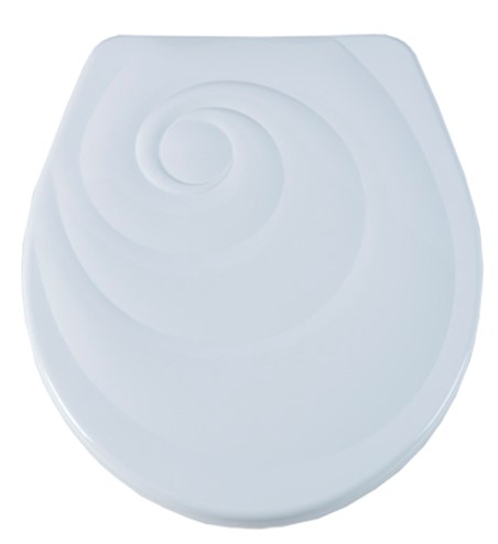 Крышка для унитаза КУ2-1 белая, ЛЮКС    (16шт)