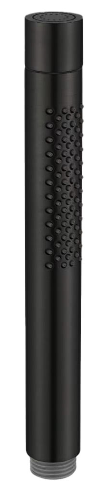 2001-C Лейка для душа, 2 функции, трубчатый (ЧЕРНЫЙ) GANZER  (100/1шт)