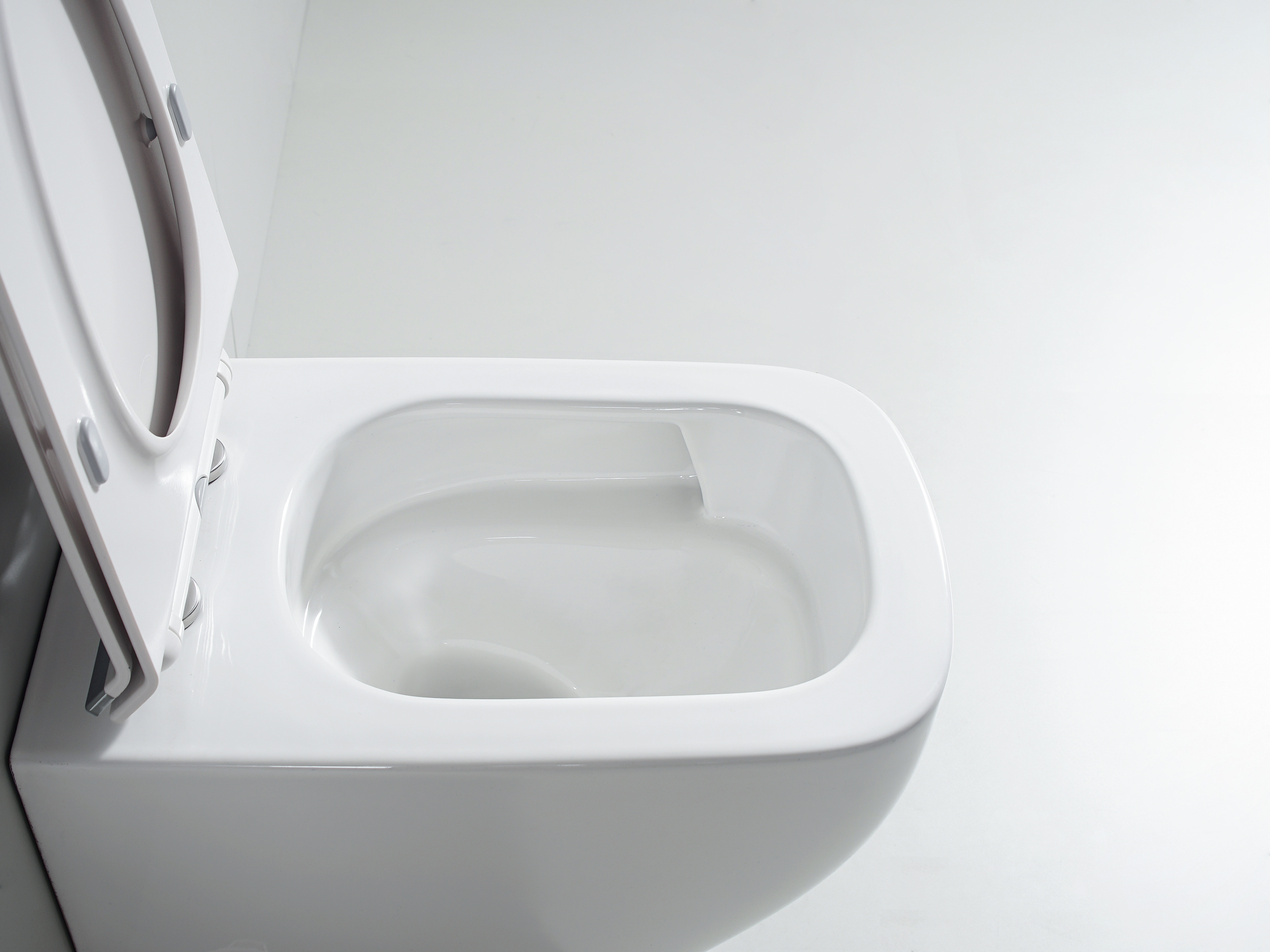 Унитаз подвесной ТОРНАДО, круглый (БЕЛЫЙ)  GANZER