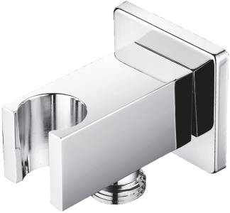 Выход/держ (квадратный, ХРОМ) GANZER