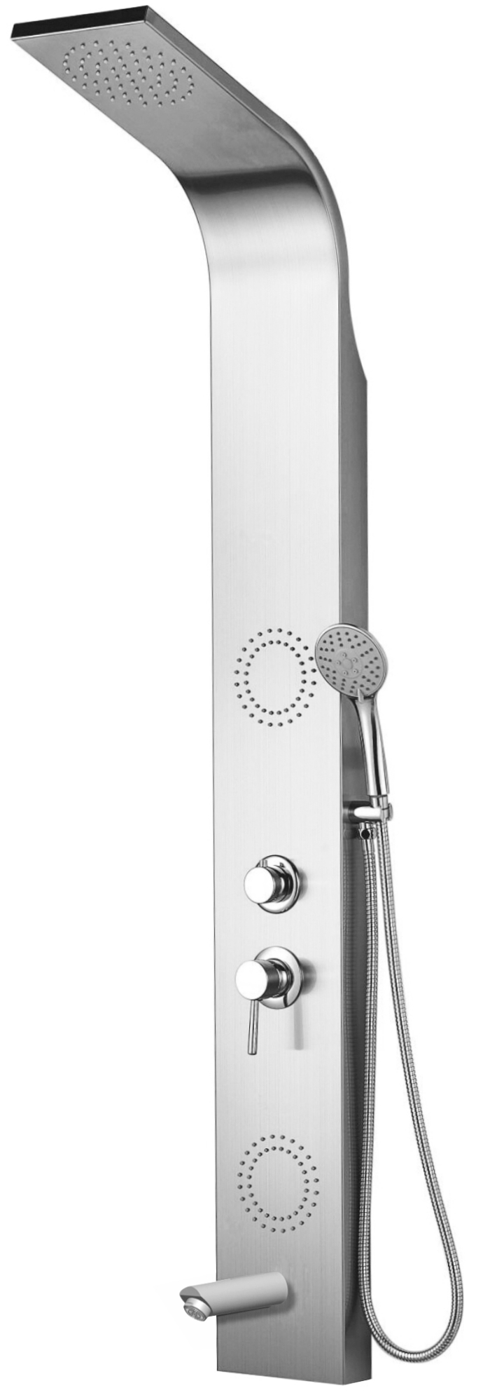 36001 Панель для душевой кабины (ХРОМ)  HANSEN