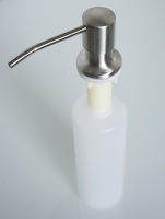 Дозатор врезной для мойки 300мл (САТИН)  HANSEN  (100/1шт)