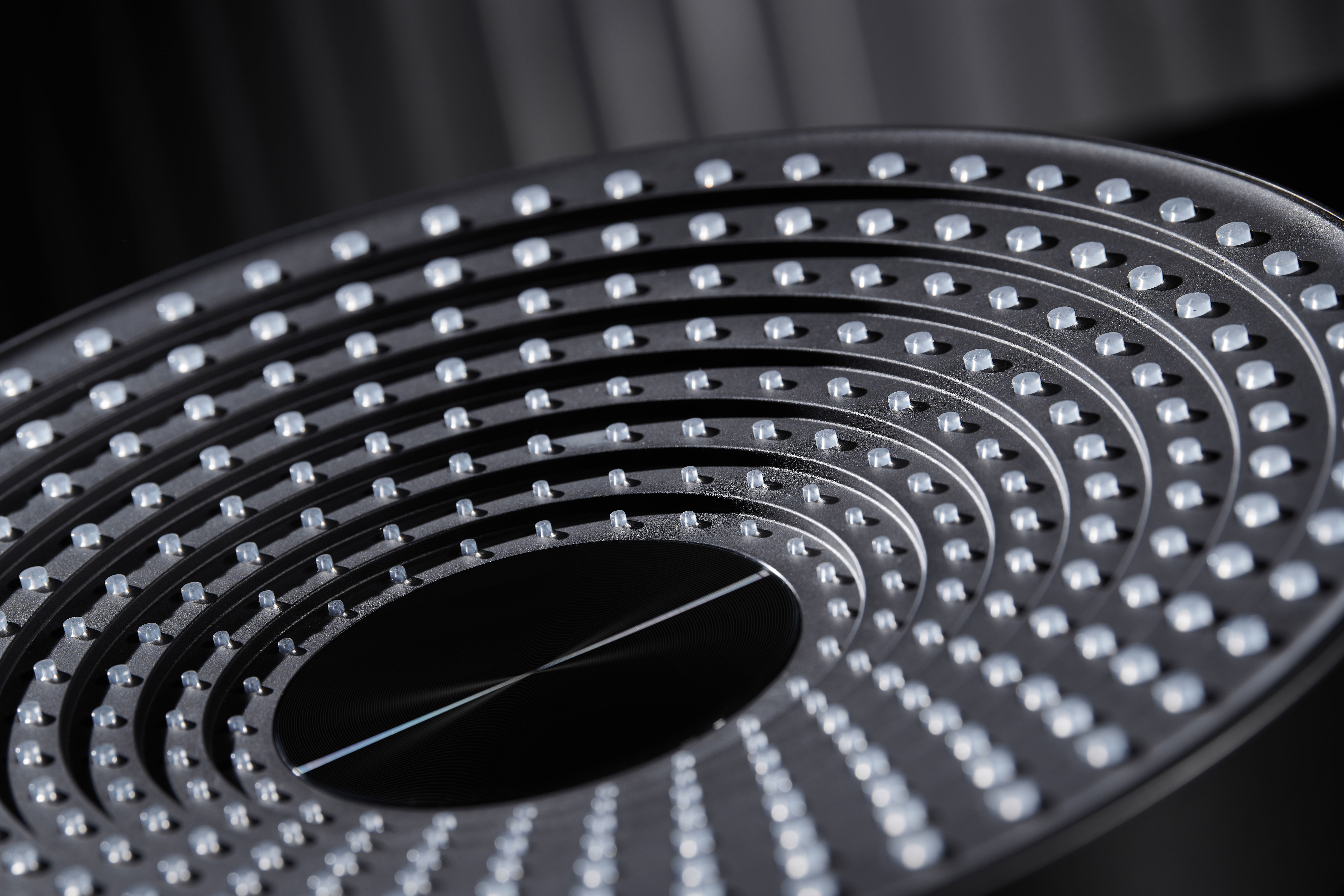 10529-Q Тропическая лейка, круглая 30см (ГРАФИТ)  GANZER  (12/1шт)