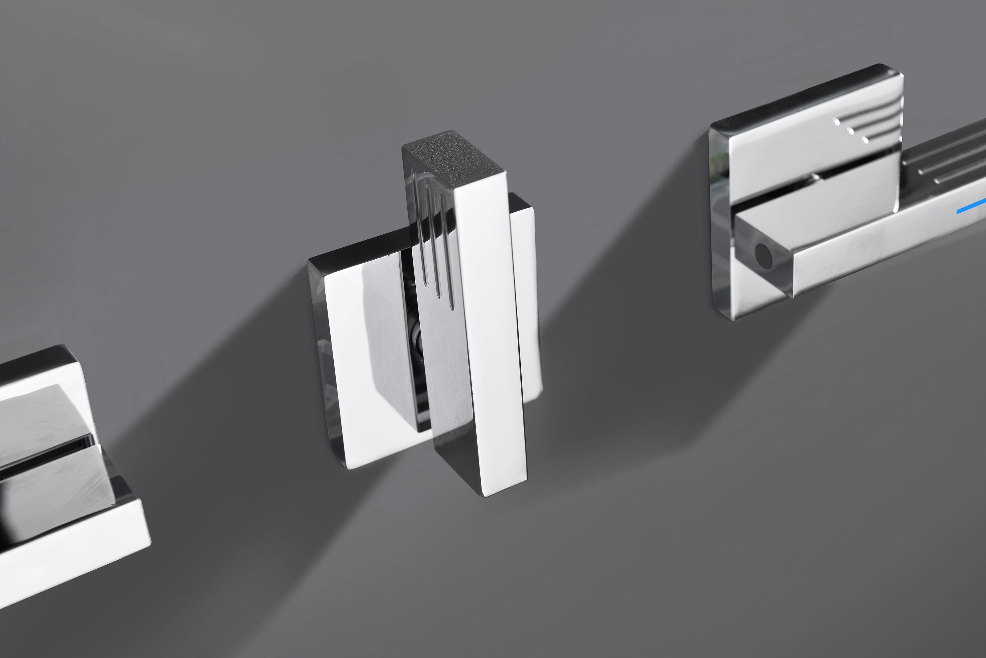 01165 Смеситель встраиваемый для душа с 3-функ. (ХРОМ) GANZER (6/1шт)