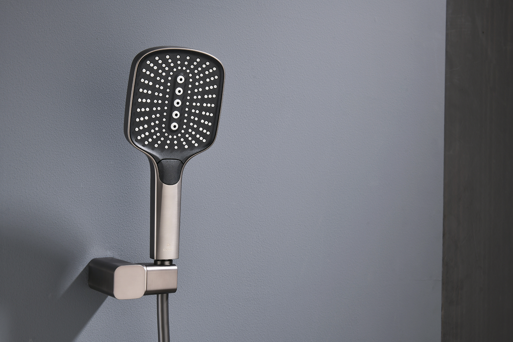 12165-Q Смеситель встраиваемый для душа с 3-функ. (ГРАФИТ) GANZER (6/1шт)