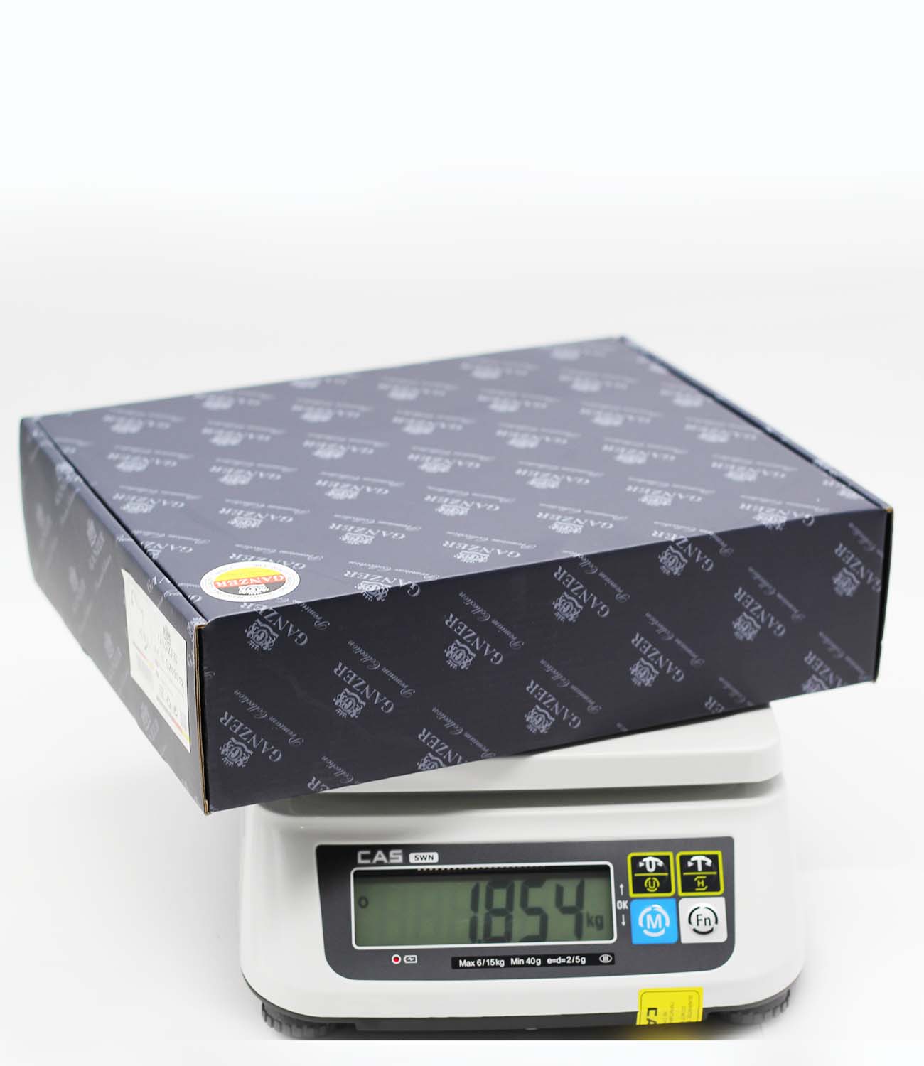 09112 Смеситель двухвент. для умыв. (ХРОМ)  GANZER  (10/1шт)