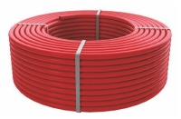 Труба из сши. поли. цв. красный (Pex В)  16*2,2  ViEiR  (100м)