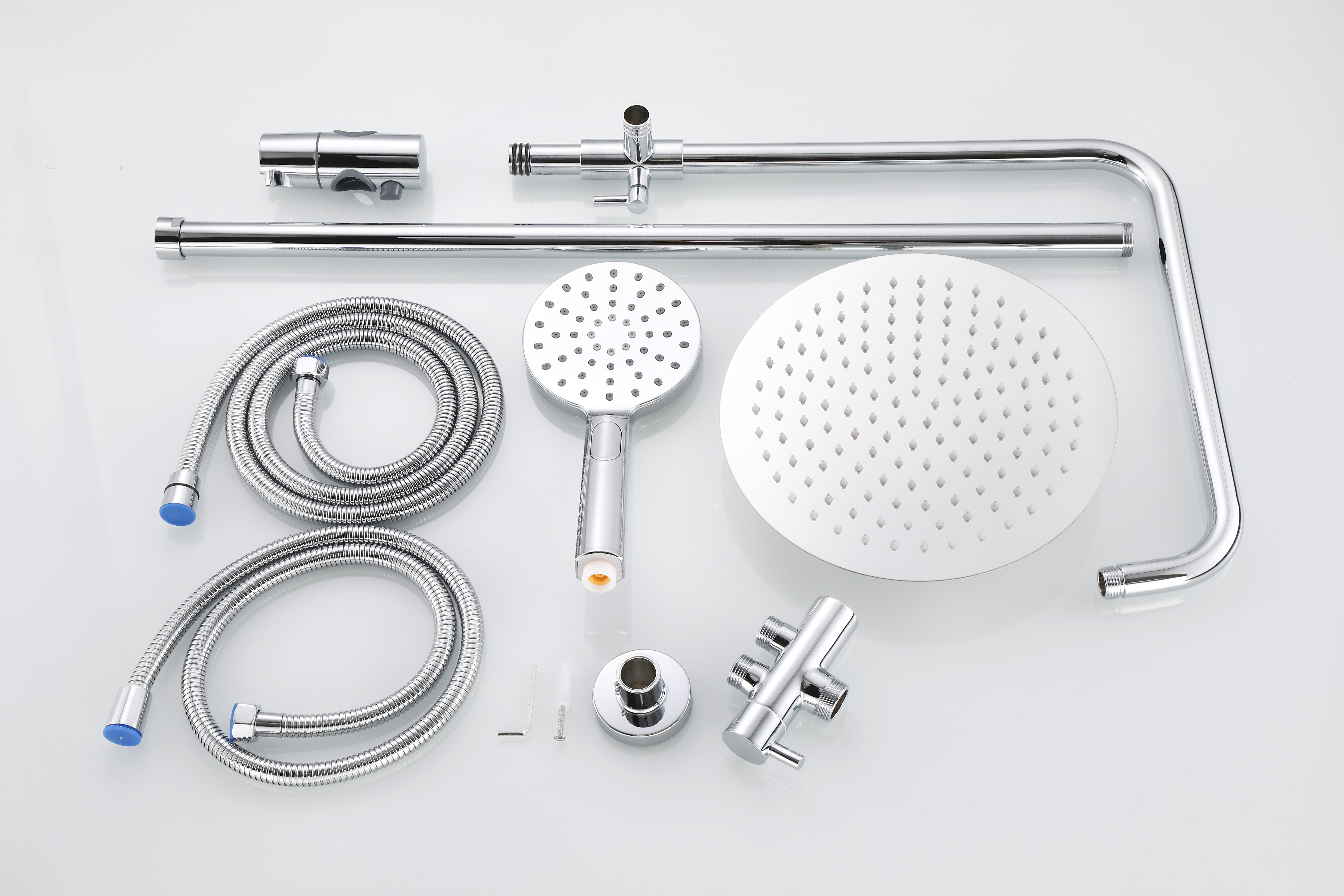 34001 Душевой релинг КРУГЛЫЙ (шланг. под.)  HANSEN  (5/1шт)