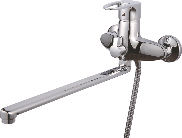 10041 Смеситель однорычажный для ванны "GANZER"  (8/1шт)