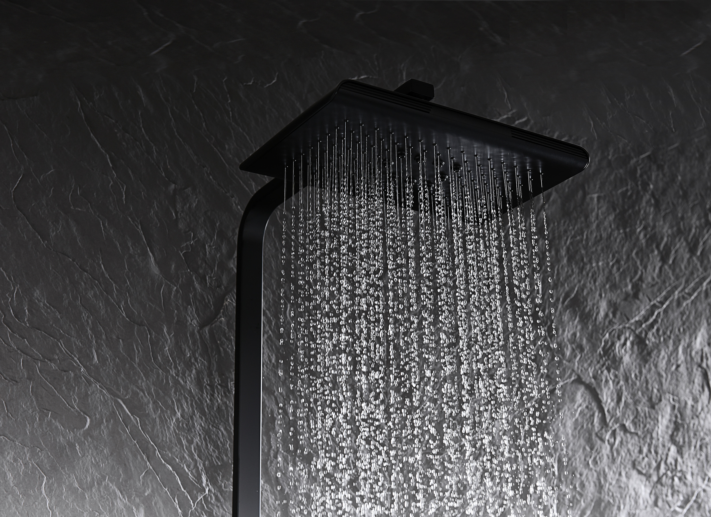 07162-C Душевая система (ЧЕРНЫЙ) GANZER (5/1шт)