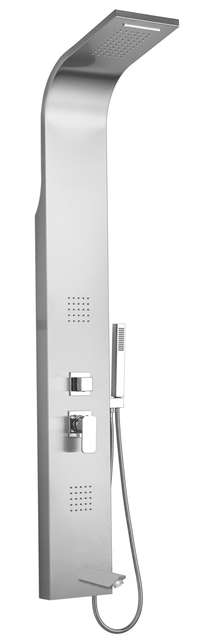 36002 Панель для душевой кабины КВ. (ХРОМ)  HANSEN