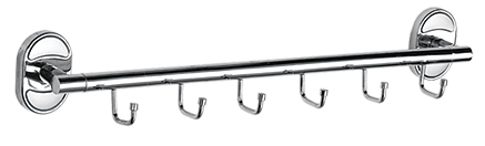 31016-6 П/держатель 6 крючка HANSEN (20/1шт)